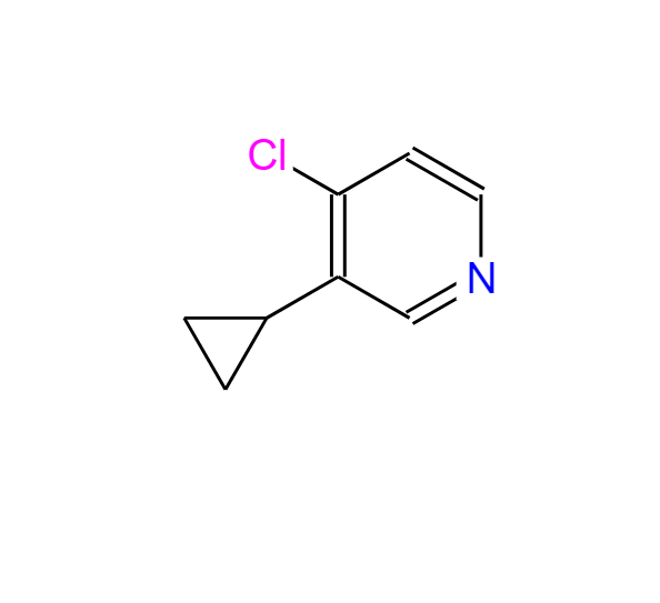 4-氯-3-環(huán)丙基吡啶,4-chloro-3-cyclopropylpyridine