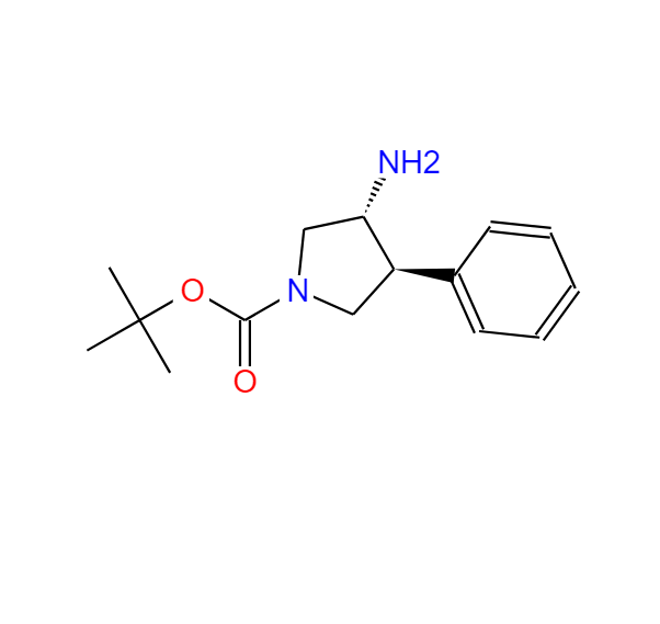 N-BOC-3-氨基-4-苯基吡咯烷,N-Boc-3-aMino-4-phenylpyrrolidine