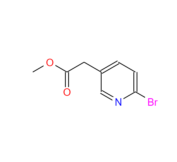 2-(6-溴-3-吡啶基)乙酸甲酯,(6-bromo-pyridin-3-yl)-acetic acid methyl ester