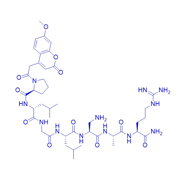 荧光肽MMP底物多肽Mca-PLGL-Dpa-AR-NH2,Mca-PLGL-Dpa-AR-NH2