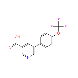 5-((4-三氟甲氧基)苯)烟酸 898796-62-8