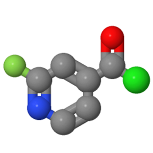 2-氟吡啶-4-乙酰氯；65352-95-6