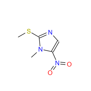 1-甲基-2-甲硫基-5-硝基-1H-咪唑 1615-41-4