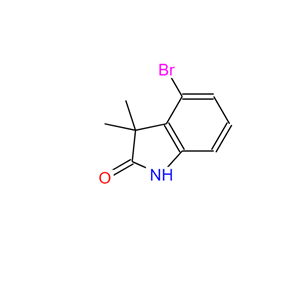 4-溴-3,3-二甲基-2-酮,4-BROMO-3,3-DIMETHYLINDOLIN-2-ONE