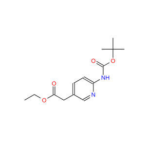 2-(6-((叔丁氧基羰基)氨基)吡啶-3-基)乙酸乙酯