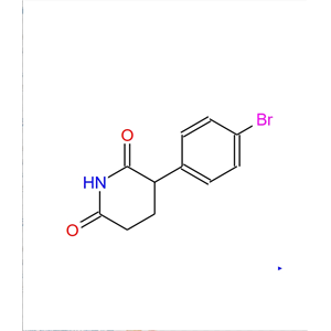 3-(4-溴苯基)哌啶-2,6-二酮,2,6-Piperidinedione, 3-(4-bromophenyl)-