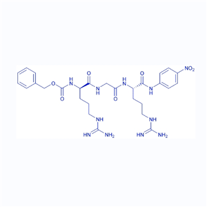 凝血酶发色底物S-2238/113711-77-6/Cbz-D-Arg-Gly-Arg-pNA