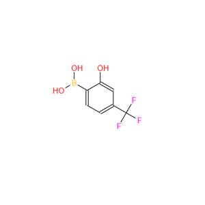 2-羟基-4-三氟甲基苯硼酸,2-Hydroxy-4-(trifluoromethyl)phenylboronic acid