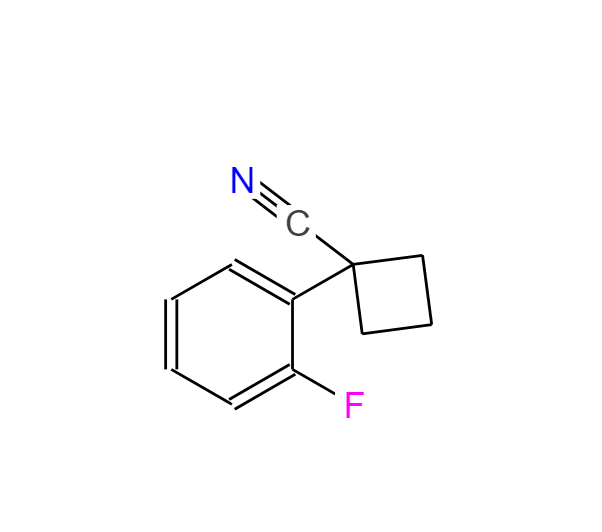 1-(2-氟苯基)环丁烷甲腈,1-(2-fluorophenyl)cyclobutanecarbonitrile