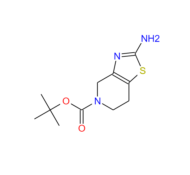 2-氨基-6,7-二氢-5(4H)-BOC-噻唑并[4,5-C]吡啶,(R)-4-CYANO-THIAZOLIDINE-3-CARBOXYLIC ACID TERT-BUTYL ESTER