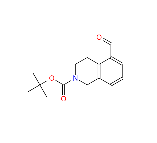 5-甲?；?3,4-二氫異喹啉-2(1H)-羧酸叔丁酯,2-N-Boc-5-formyl-3,4-dihydro-1H-isoquinoline