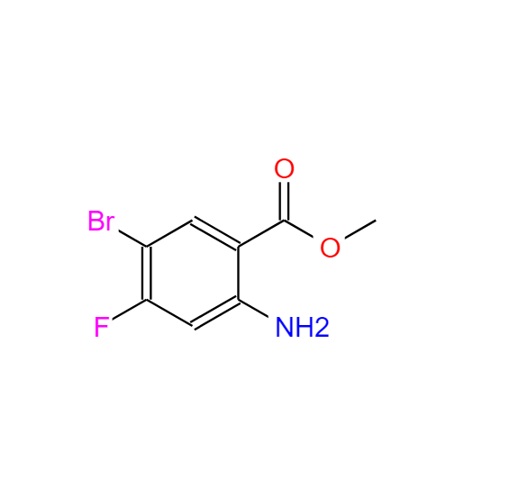 2-氨基-5-溴-4-氟苯甲酸甲酯,Methyl 2-amino-5-bromo-4-fluorobenzoate