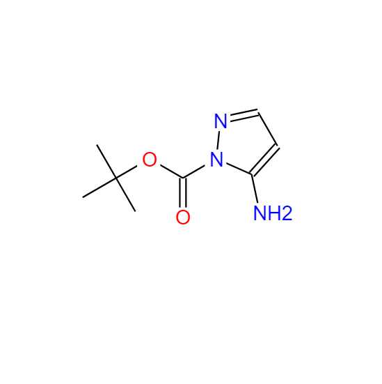 5-氨基-1H-吡唑-1-羧酸叔丁酯,tert-butyl 5-amino-1H-pyrazole-1-carboxylate