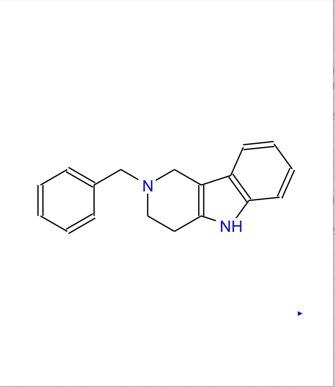 2-芐基-2,3,4,5-四氫-1H-吡啶并[4,3-b]吲哚,2-Benzyl-2,3,4,5-tetrahydro-1H-pyrido[4,3-b]indole