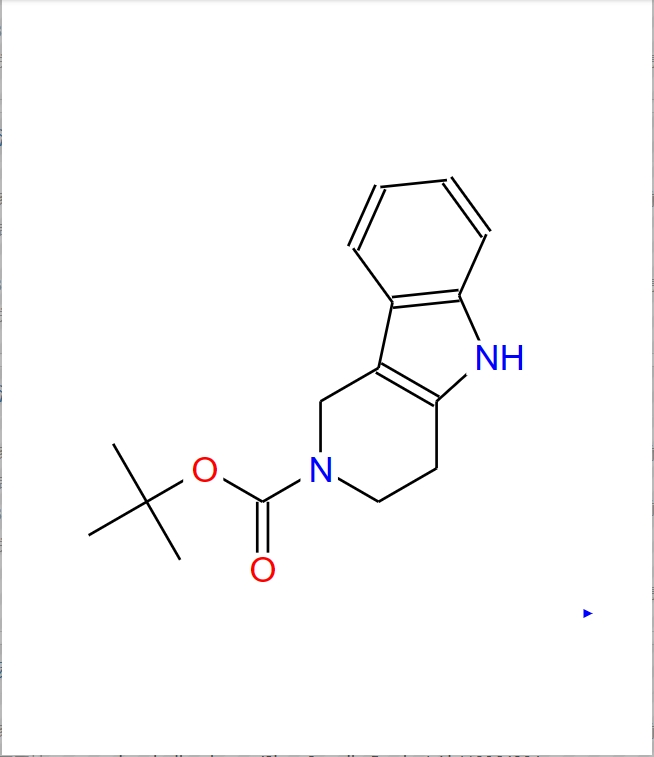 3,4-二氢-1H-吡啶并[4,3-b]吲哚-2(5h)-羧酸叔丁酯,tert-Butyl 1,3,4,5-tetrahydro-2H-pyrido-[4,3-b]indole-2-carboxylate