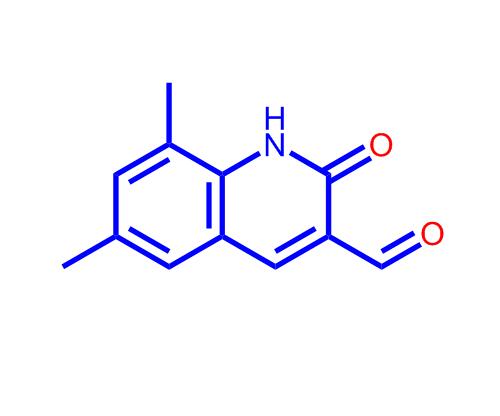 6,8-二甲基-2-氧代-1,2-二氢喹啉-3-甲醛,6,8-Dimethyl-2-oxo-1,2-dihydroquinoline-3-carbaldehyde