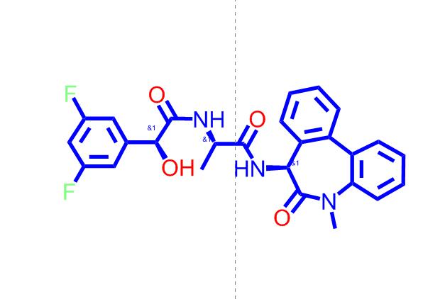 (S)-2-((S)-2-(3,5-二氟苯基)-2-羥基乙酰氨基)-N-((S)-5-甲基-6-氧代-6,7-二氫-5H-二苯并[b,d]氮雜卓-7-基)丙酰胺,LY411575