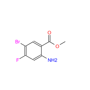 2-氨基-5-溴-4-氟苯甲酸甲酯
