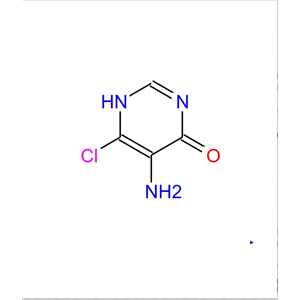 5-氨基-6-氯嘧啶-4(1H)-酮,5-Amino-6-chloropyrimidin-4(1H)-one