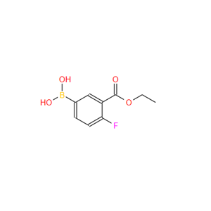 3-ETHOXYCARBONYL-4-FLUOROPHENYLBORONIC ACID,3-ETHOXYCARBONYL-4-FLUOROPHENYLBORONIC ACID