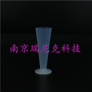 10ml刻度清晰PFA量杯耐腐蚀实验用半透明特氟龙量杯