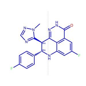 (8S,9R)-5-氟-8-(4-氟苯基)-2,7,8,9-四氢-9-(1-甲基-1H-1,2,4-三唑-5-基)-3H-吡啶并[4,3,2-DE]酞嗪-3-酮1207456-01-6