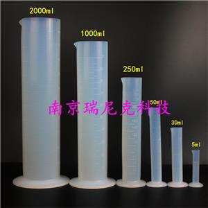 PFA量筒特氟龙量筒1000ml,1000ml PFA measuring cylinder