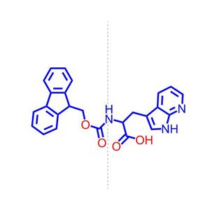 2-(((((9H-芴-9-基)甲氧基)羰基)氨基)-3-(1H-吡咯并[2,3-b]吡啶-3-基)丙酸1219143-85-7