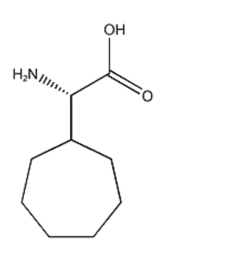 (2S)-2-氨基-2-環(huán)己基乙酸,(2S)‐2‐amino‐2‐cycloheptylacetic acid