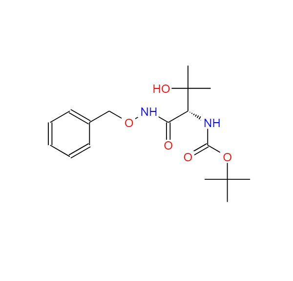 (S)-[2-羟基-2-甲基-1-[[(苯基甲氧基)氨基]羰基]丙基]-氨基甲酸 1,1-二甲基乙酯,(S)-2-(N-BOC-AMINO)-N-BENZYLOXY-3-HYDROXY-3-METHYLBUTYRAMIDE