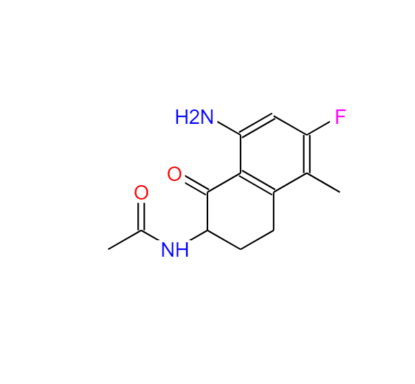 依喜替康中间体,N-(8-Amino-6-fluoro-5-methyl-1-oxo-1,2,3,4-tetrahydronaphthalen-2-yl)acetamide