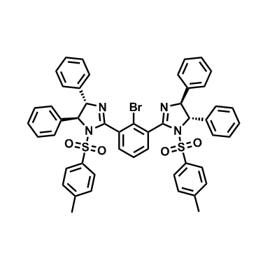 (4S,5S)-2-(2-Bromo-3-((4S,5S)-4,5-diphenyl-1-tosyl-4,5-dihydro-1H-imidazol-2-yl)phenyl)-4,5-diphenyl-1-tosyl-4,5-dihydro-1H-imidazole