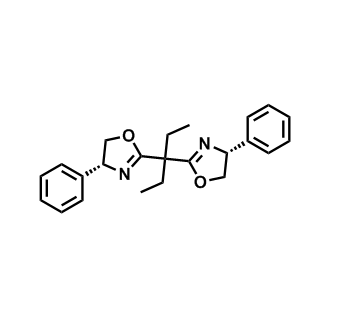 (4R,4'R)-2,2'-(戊烷-3,3-二基)双(4-苯基-4,5-二氢恶唑),(4R,4'R)-2,2'-(Pentane-3,3-diyl)bis(4-phenyl-4,5-dihydrooxazole)