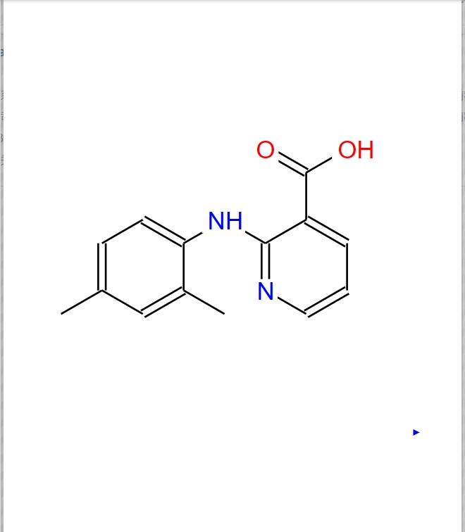 2-(2,4-二甲基-苯基氨基)-烟酸,2-[(2,4-DIMETHYLPHENYL)AMINO]NICOTINIC ACID