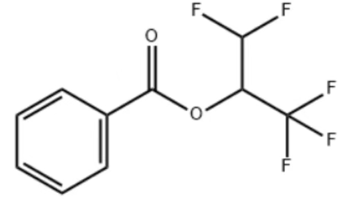 2-丙醇，1,1,1,3,3-五氟-, 2-苯甲酸酯,2-Propanol, 1,1,1,3,3-pentafluoro-, 2-benzoate