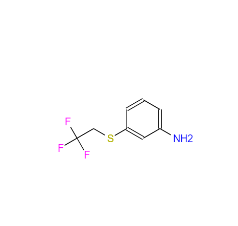 叶黄素干粉,3-((2,2,2- trifluoroethyl)thio)aniline