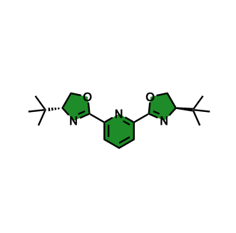 2,6-双[(4R)-4-叔丁基-2-唑啉基]吡啶,2,6-Bis((R)-4-(tert-butyl)-4,5-dihydrooxazol-2-yl)pyridine