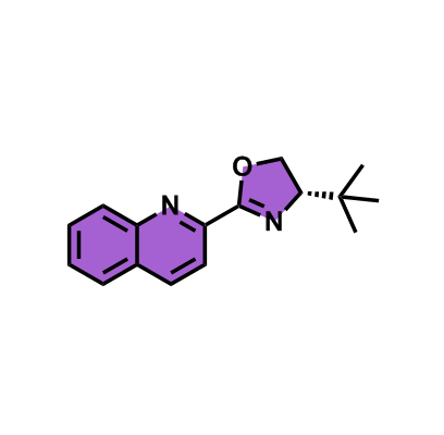 (S)-4-(叔丁基)-2-(喹啉-2-基)-4,5-二氫噁唑,(S)-4-(tert-Butyl)-2-(quinolin-2-yl)-4,5-dihydrooxazole