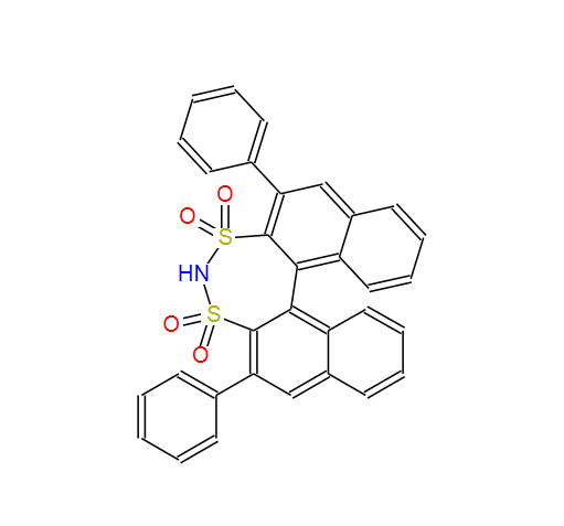 (11bS)-2,6-二苯基-3,3,5,5-四氧化物-二萘并[2,1-d:1',2'f][1,3,2]二硫氮杂卓,(11bS)-2,6-diphenyl-3,3,5,5-tetraoxide-Dinaphtho[2,1-d:1',2'f][1,3,2]dithiazepine