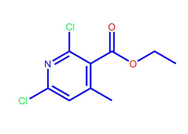 2,6-二氯-4-甲基-3-吡啶羧酸乙酯,Ethyl 2,6-dichloro-4-methylnicotinate