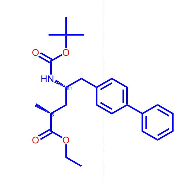 (2R,4S)-乙基 5-([1,1’-联苯]-4-基)-4-((叔丁氧羰基)氨基)-2-甲基戊酸,(2R,4S)-ethyl 5-([1,1'-biphenyl]-4-yl)-4-((tert-butoxycarbonyl)aMino)-2-Methylpentanoate
