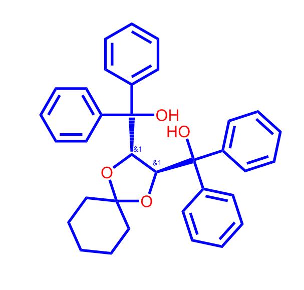 (2S,3S)-1,4-二氧雜螺[4.5]癸烷-2,3-二基雙(二苯基甲醇),(2S,3S)-1,4-Dioxaspiro[4.5]decane-2,3-diylbis(diphenylmethanol)