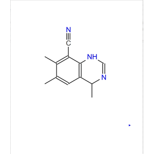 1,4-二氢-4,6,7-三甲基-8-喹唑啉甲腈