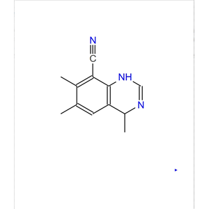 1,4-二氫-4,6,7-三甲基-8-喹唑啉甲腈