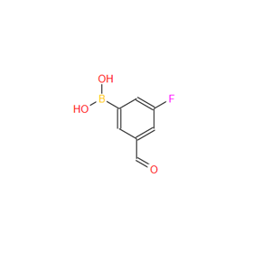 3-氟-5-甲酰基苯硼酸,3-FLUORO-5-FORMYLPHENYLBORONIC ACID