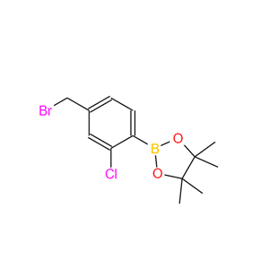 4-溴甲基-2-氯-硼酸频那醇酯,2-(4-(Bromomethyl)-2-chlorophenyl)-4,4,5,5-tetramethyl-1,3,2-dioxaborolane
