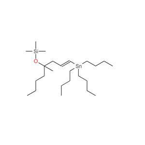 E)-trimethyl((4-methyl-1-(tributylstannyl)oct-1-en-4-yl)oxy)silane