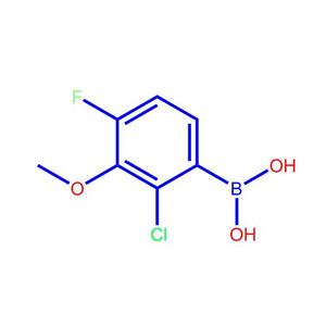 (2-氯-4-氟-3-甲氧基苯基)硼酸943831-11-6