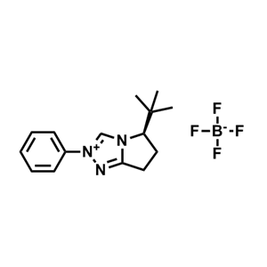 (R)-5-(叔丁基)-2-苯基-6,7-二氢-5H-吡咯并[2,1-c][1,2,4]三唑-2-鎓 四氟硼酸盐