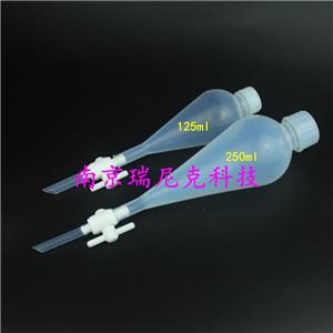 PFA分液漏斗特氟龙分液漏斗1000ml,1000ml PFA separatory funnel